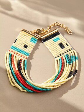 Nakamol |  Beaded Wrap Bracelet | EXCELLENT!